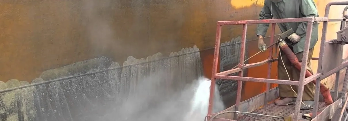 UHP water blasting paint rust removal water jet cleaning machine hydro blaster water blaster for ship