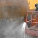UHP water blasting paint rust removal water jet cleaning machine hydro blaster water blaster for ship
