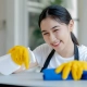 depositphotos stock photo asian female cleaner wiping tables